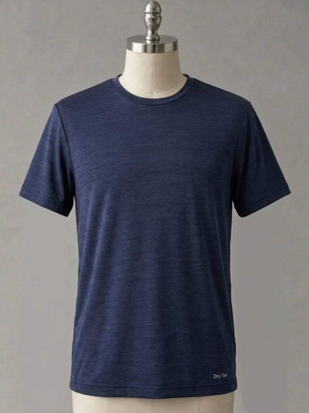 Tek Gear | Men's Dry Tek Navy Moisture-Wicking T-Shirt | Size Large